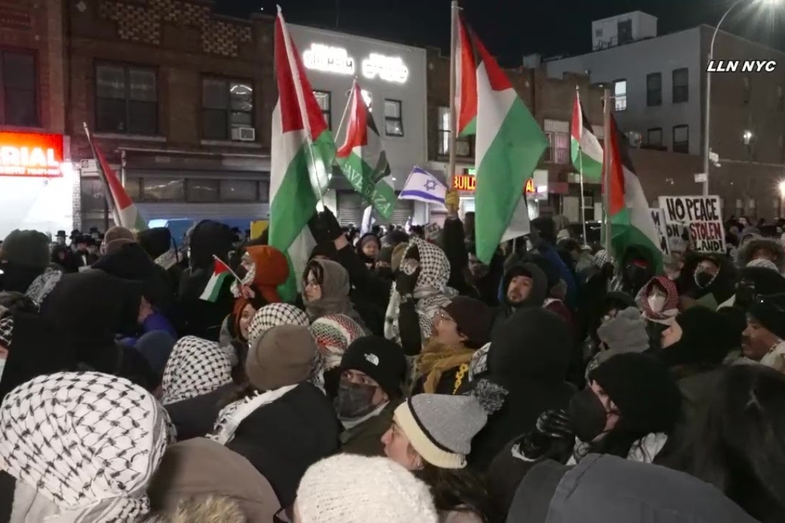 боро-парк, євреї, палестинці