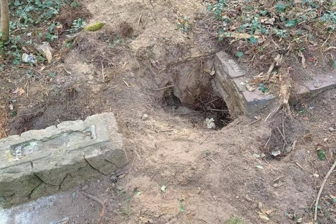 жеркув, єврейське кладовище, вандалізм