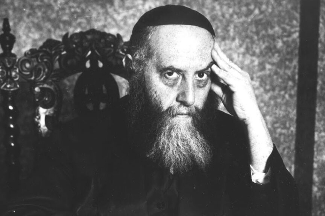 шостий любавицький ребе, ребе раяц