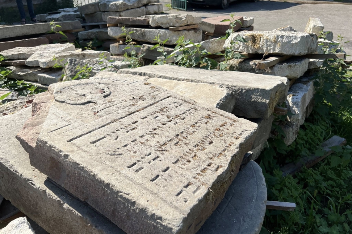 єврейські надгробки, львів