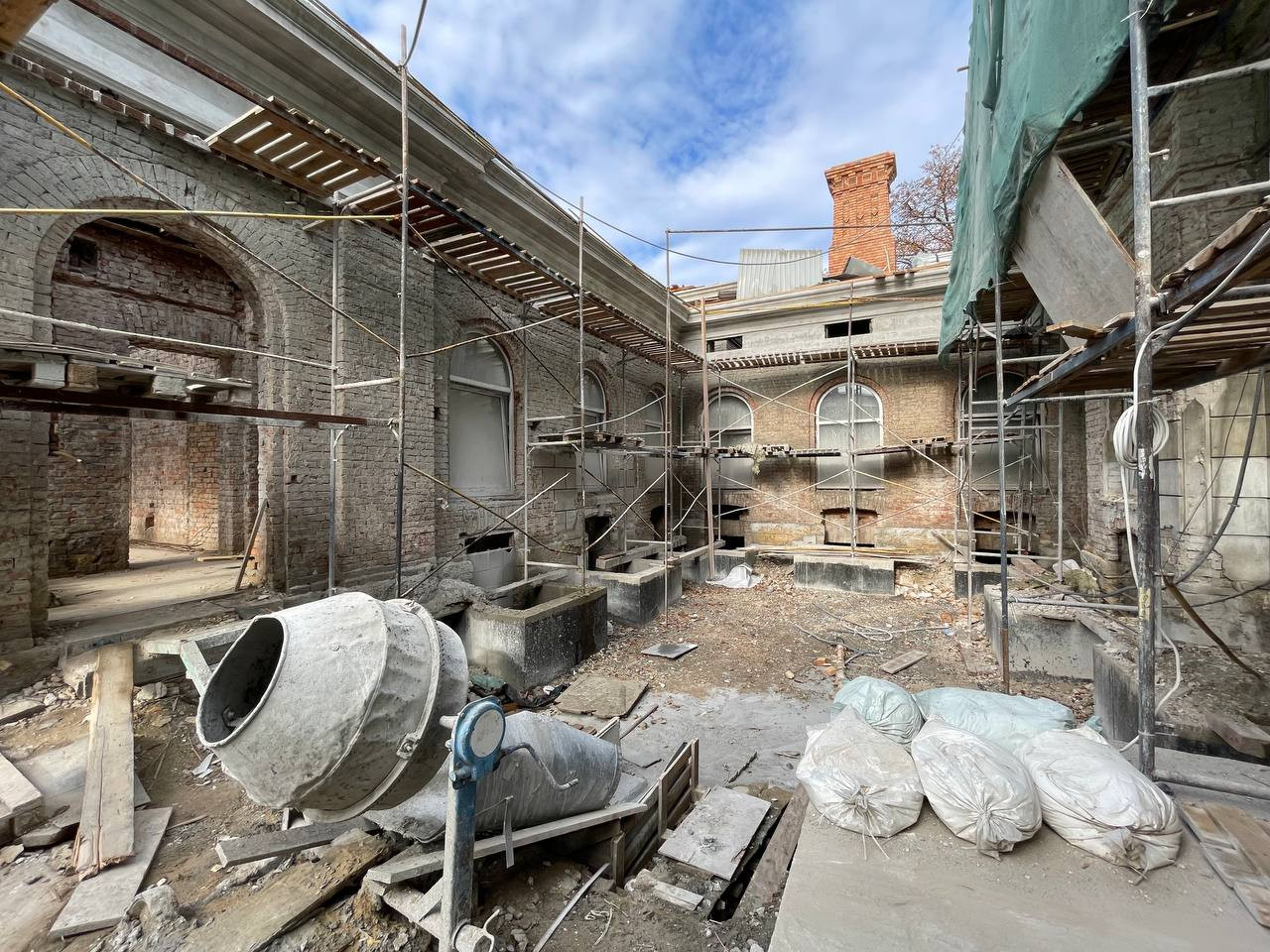 єврейська лікарня, одеса, ремонт