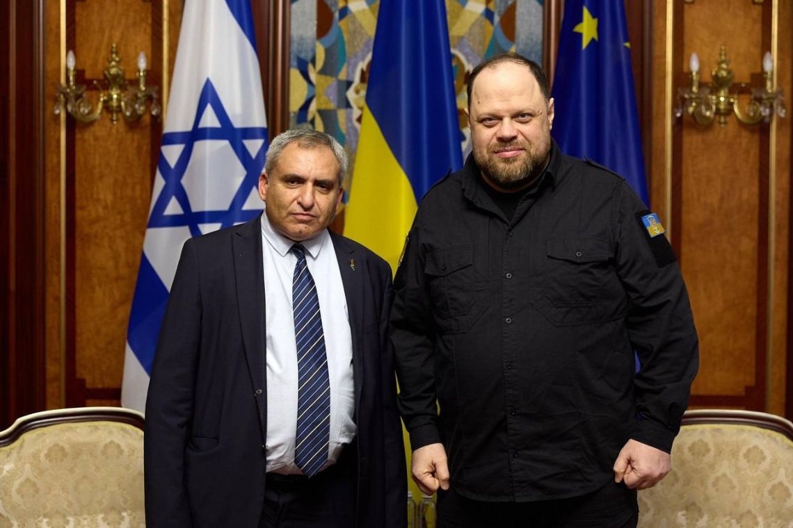 Зеєв Елькін, Руслан Стефанчук