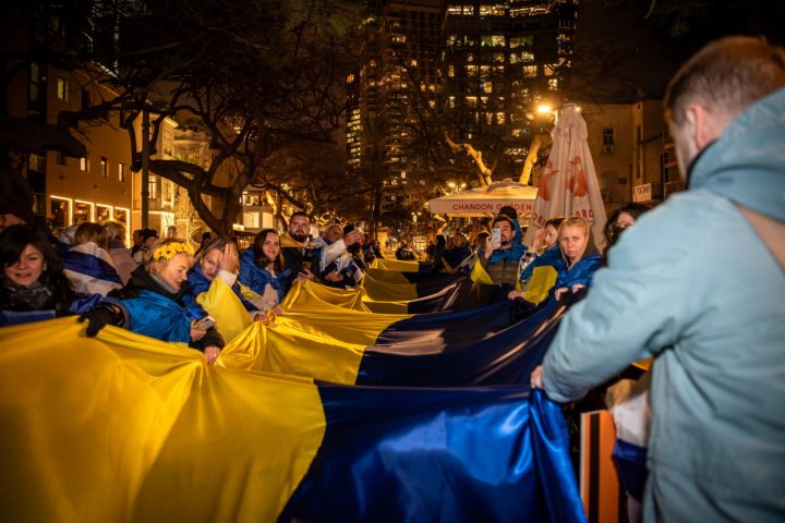 хода прапорів, україна, ізраїль, тель-авів